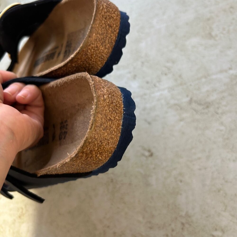 Birkenstock Arizona Womens Sz 40 Big Buckle Sandals - Picture 3 of 9